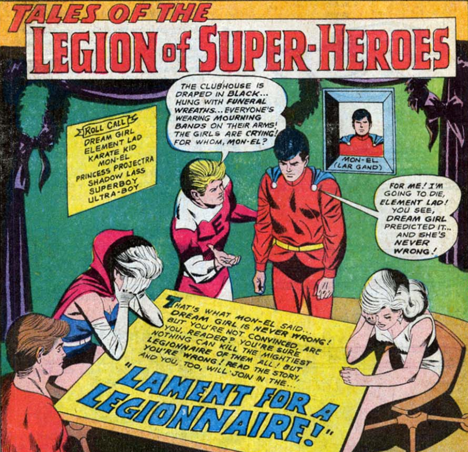 23 Mon El ideas  legion of superheroes, lar gand, superhero