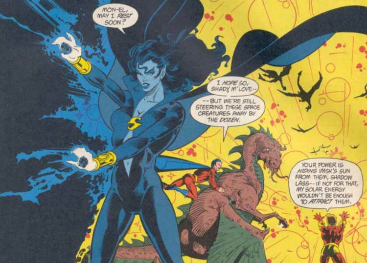 Shadow Lass - Pre-Crisis DC Comics - Legion of Super-Heroes
